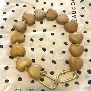 Clare V Heart Choker Necklace